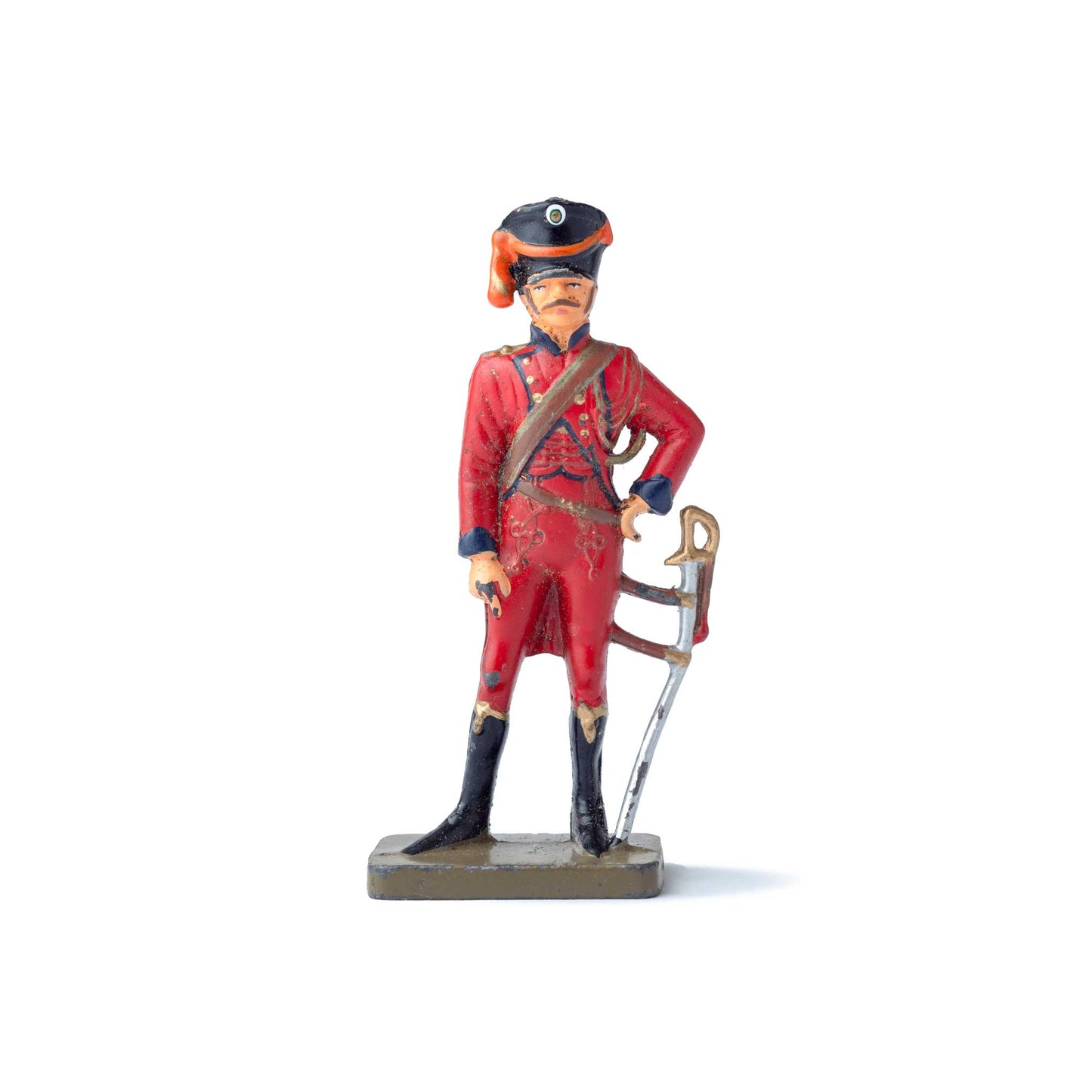 delightfully hand-painted, metal Starbux toy soldiers