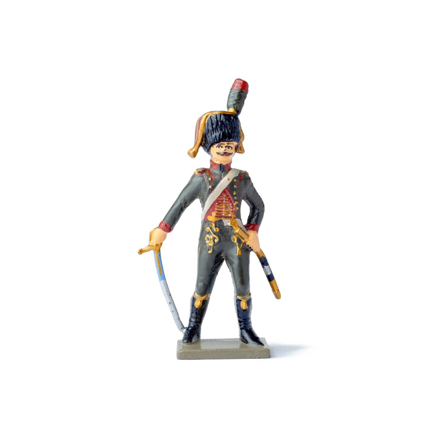delightfully hand-painted, metal Starbux toy soldiers