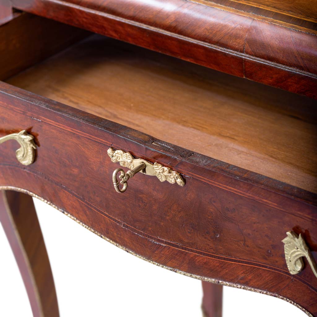 Rare Find: 1830’s French Louis XV Cylinder Secretaire