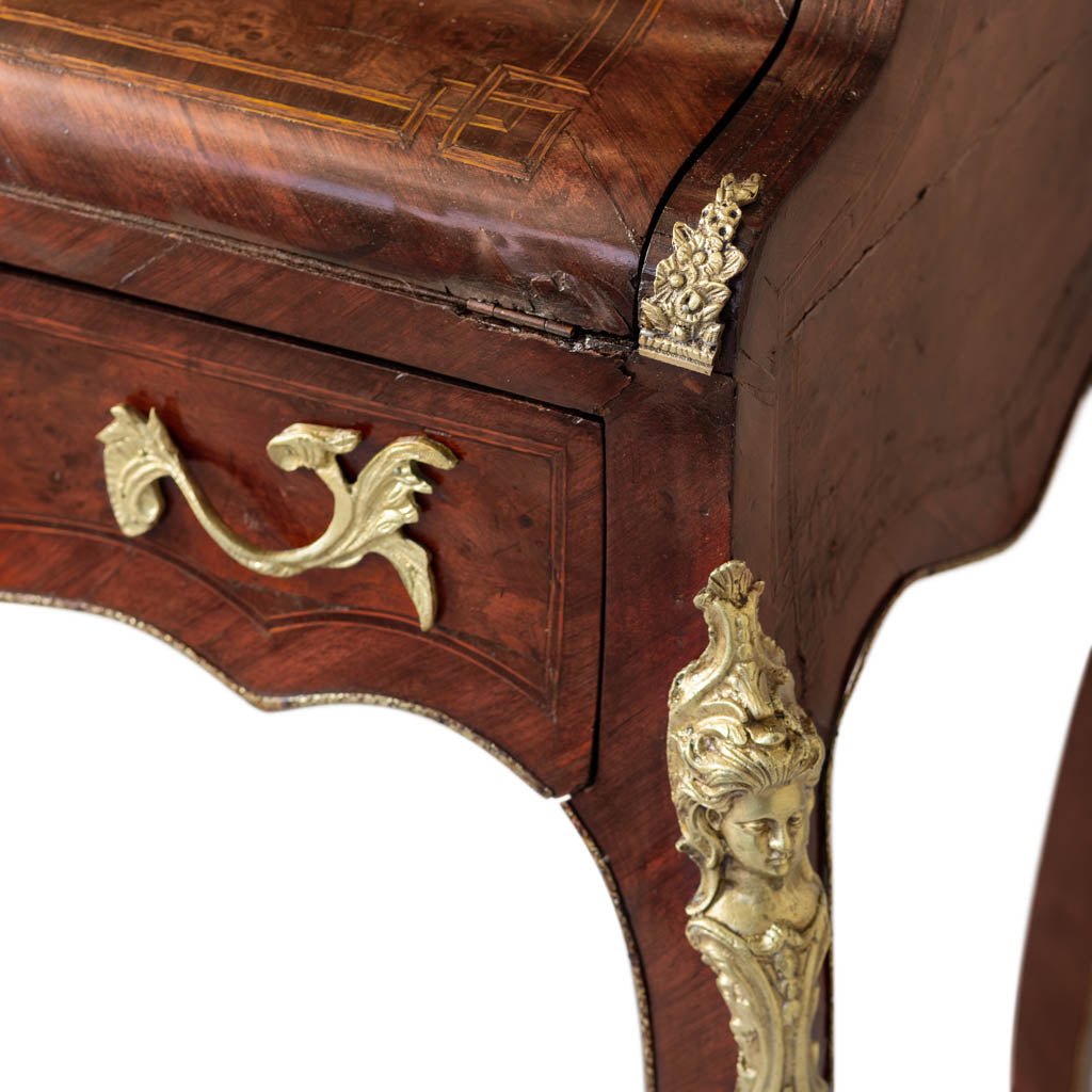 Rare Find: 1830’s French Louis XV Cylinder Secretaire