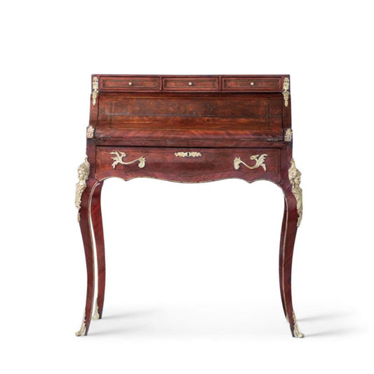 Rare Find: 1830’s French Louis XV Cylinder Secretaire