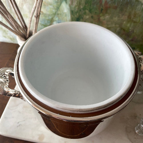 Silver Plate Ice Bucket Vintage Oneida