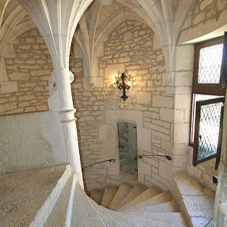 Stairs in a French castle