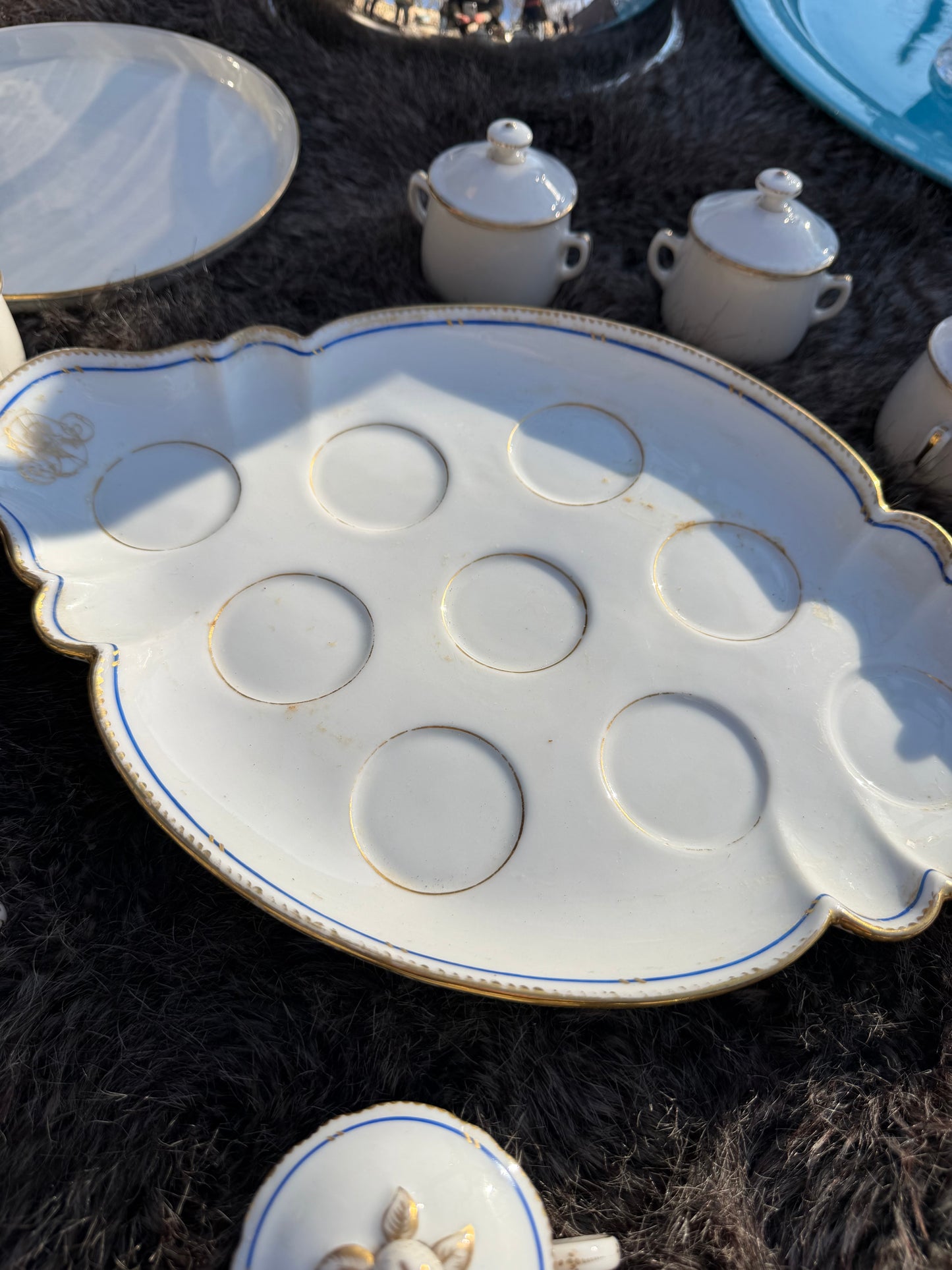  Palais Royal Pot de Crème Set | Paris, Early–Mid 1800s