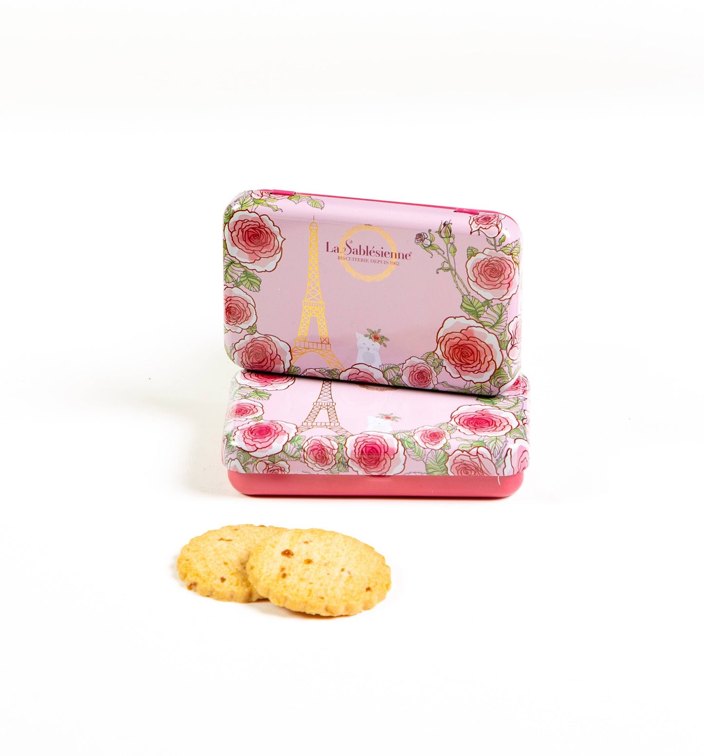 LA SABLESIENNE - "Un matin à Paris" Caramel Shortbread Cookies Box