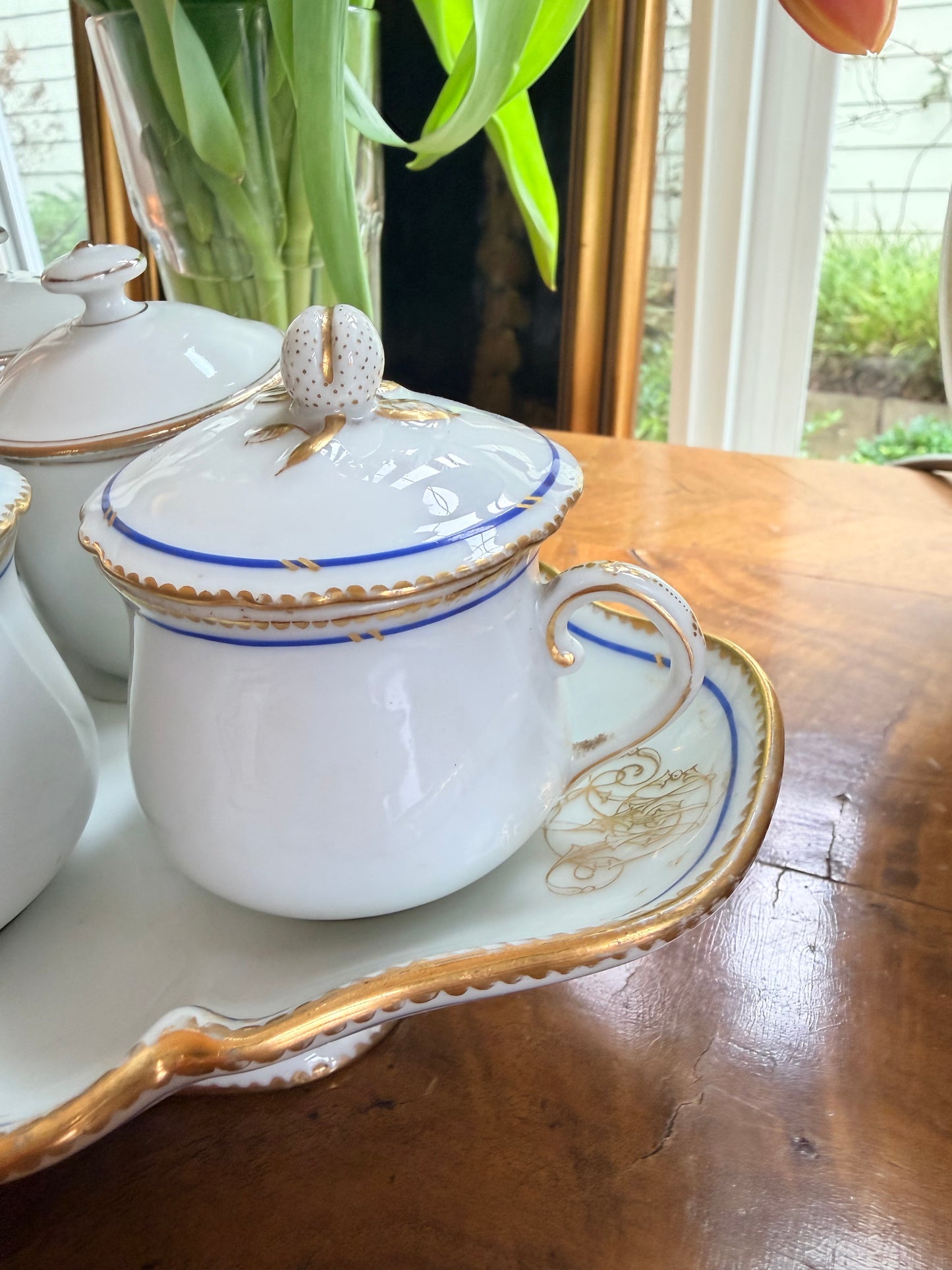 Palais Royal Pot de Crème Set | Paris, Early–Mid 1800s