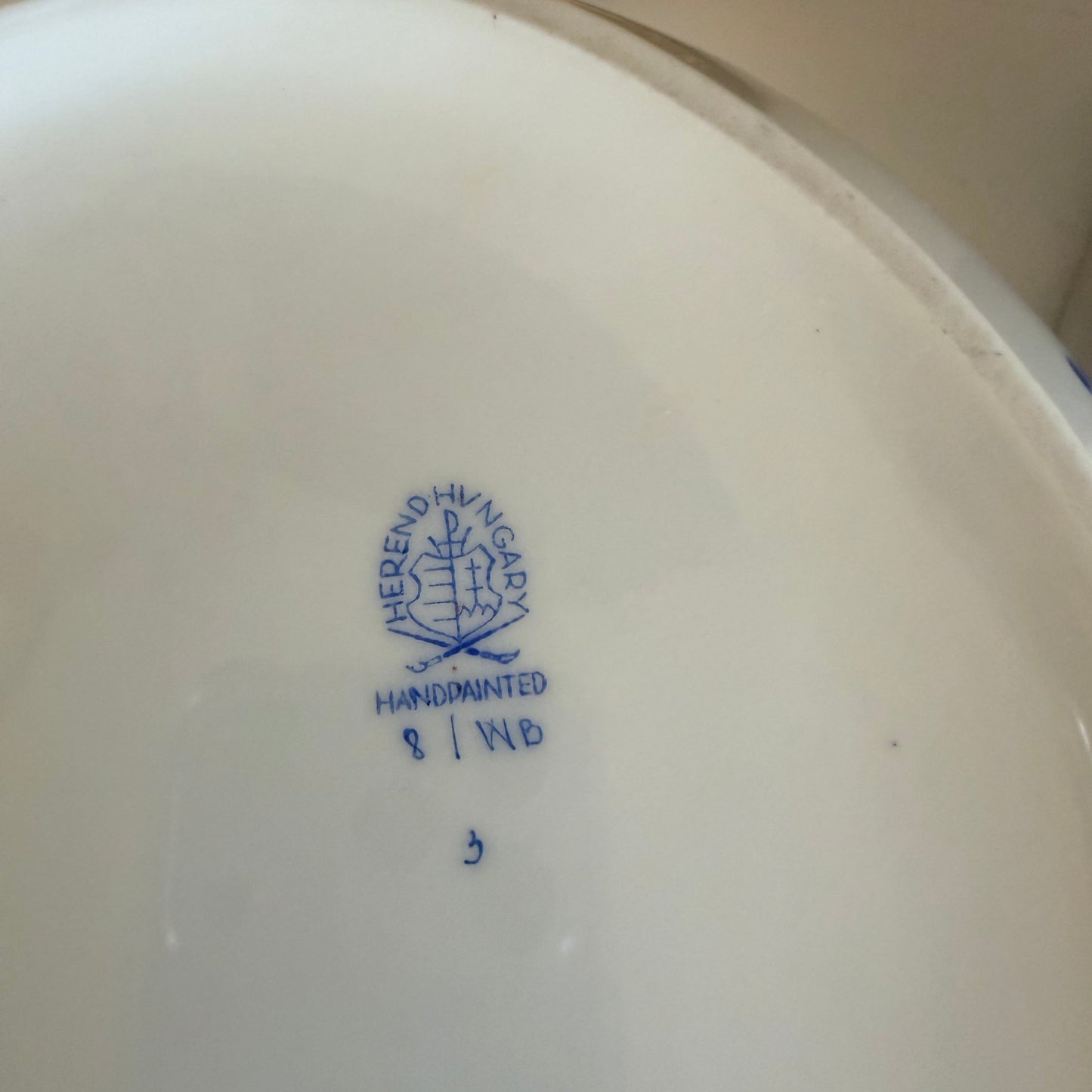 Herend Blue Garden Soup Tureen Compote