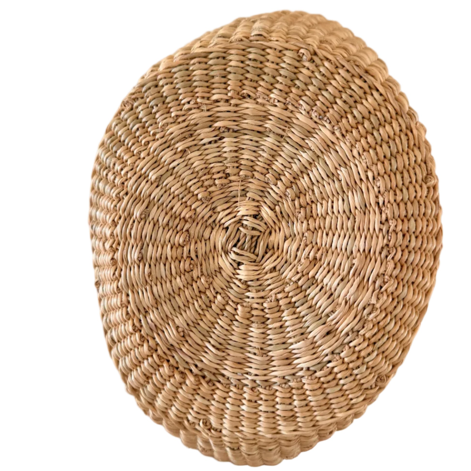 Bolga Weave Mini-Tote Handbag Basket | Natural Handwoven Market Basket