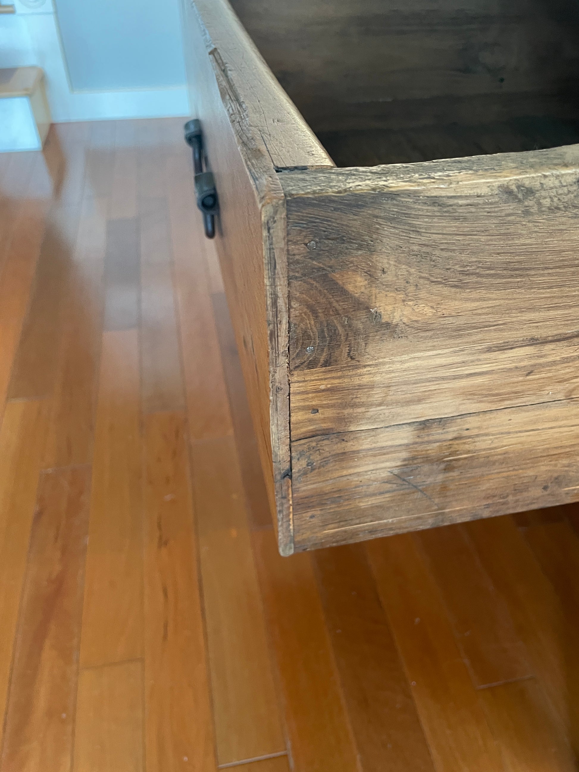 18th C. Louis XV Provencal 2 Drawer Desk Writing Table Baker's Table