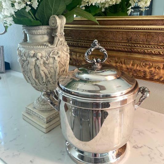 Vintage Silver Plate Ice Bucket William A. Rogers