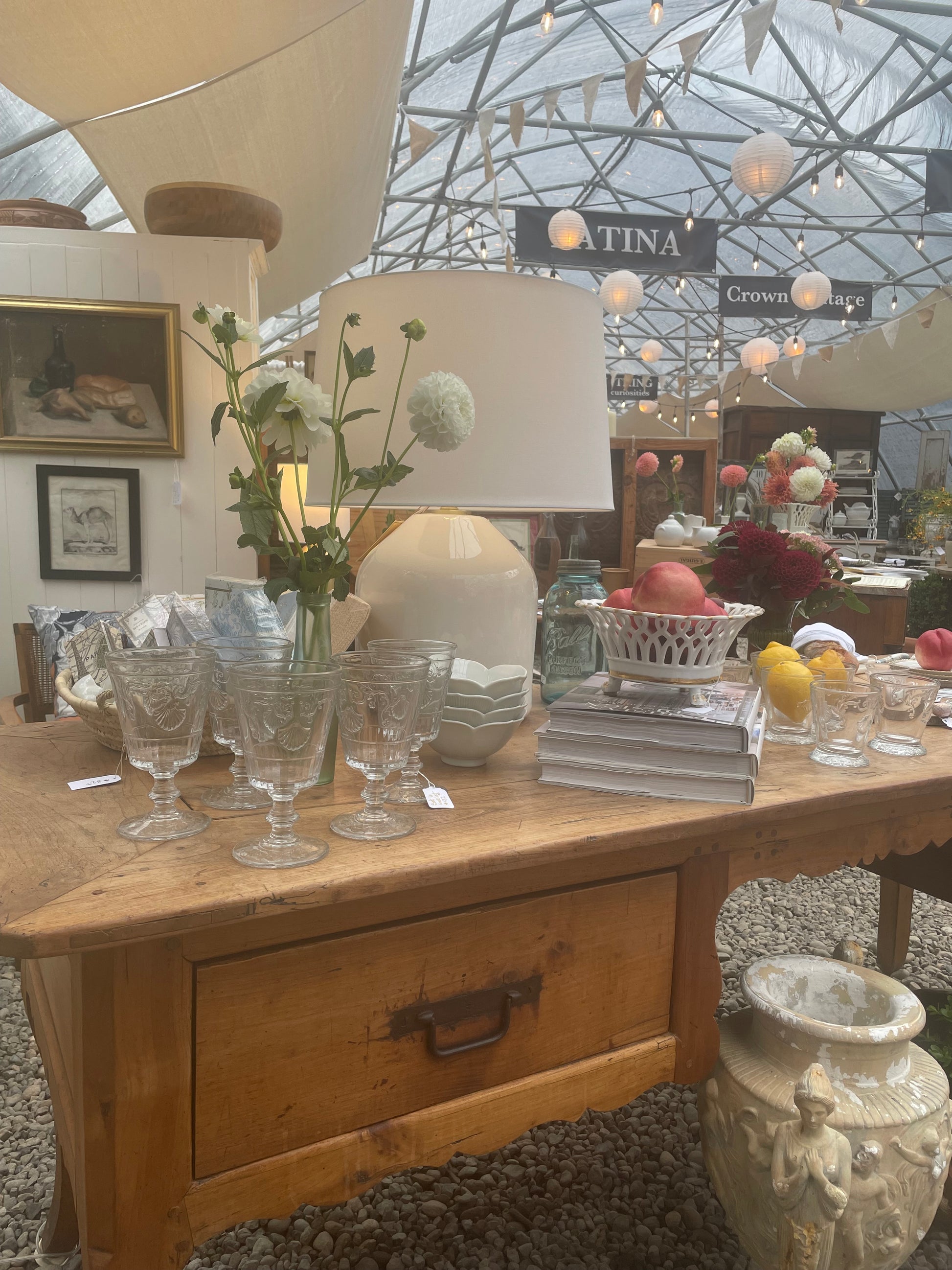 18th C. Louis XV Provencal 2 Drawer Desk Writing Table Baker's Table