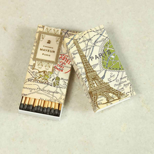 Match boxes with Paris desgin on the box