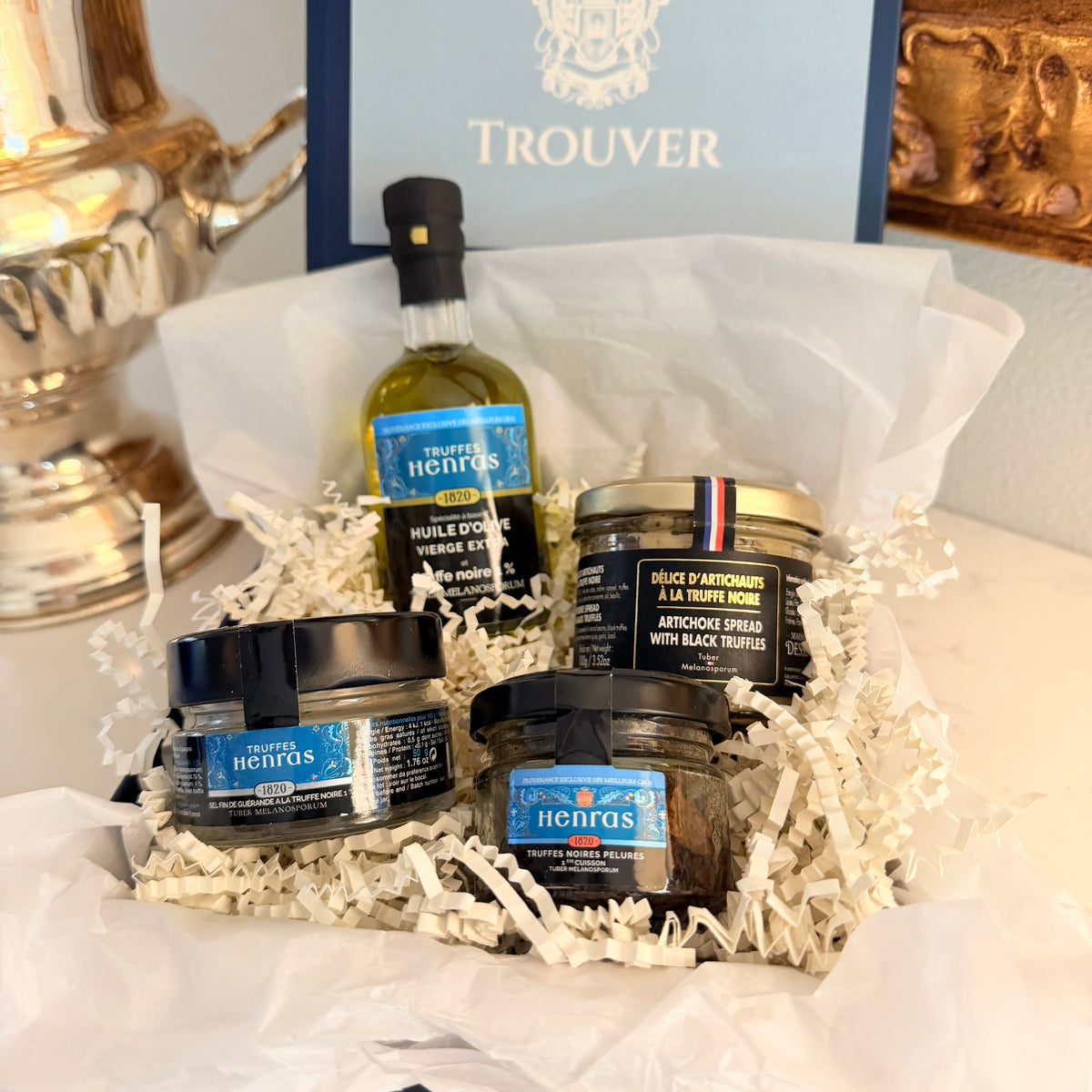Luxury TRUFFLE LOVERS Gift Box - Curated French Gourmet Selection | Trouver French Gourmet