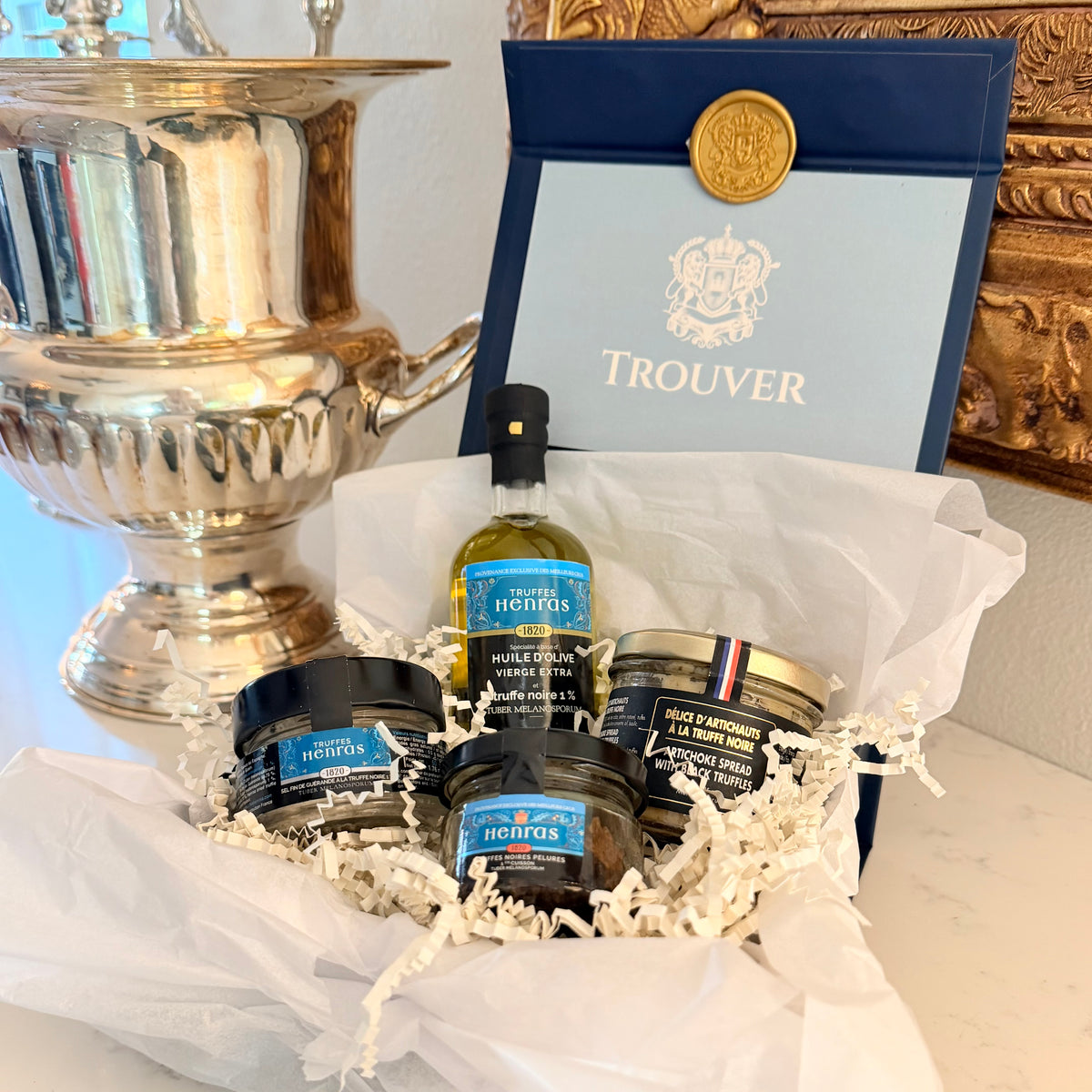 Luxury TRUFFLE LOVERS Gift Box - Curated French Gourmet Selection | Trouver French Gourmet