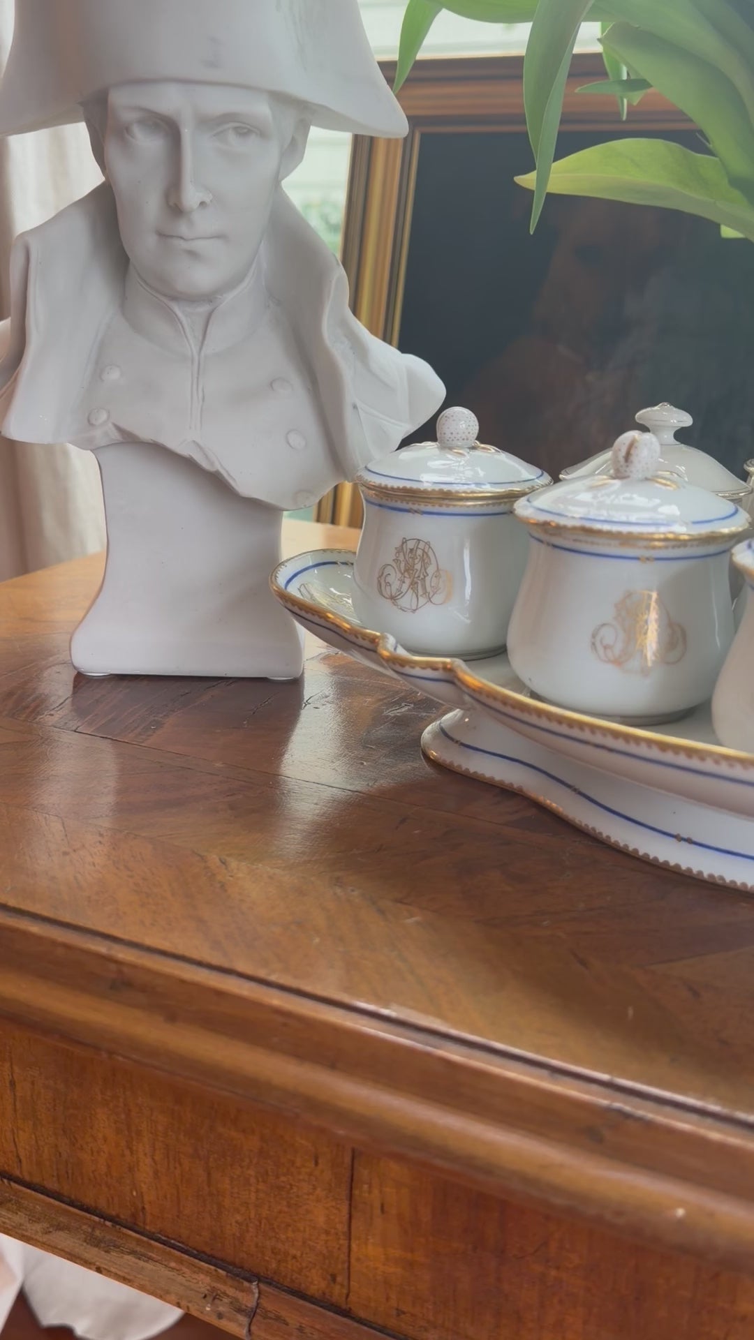 Palais Royal Pot de Crème Set | Paris, Early–Mid 1800s